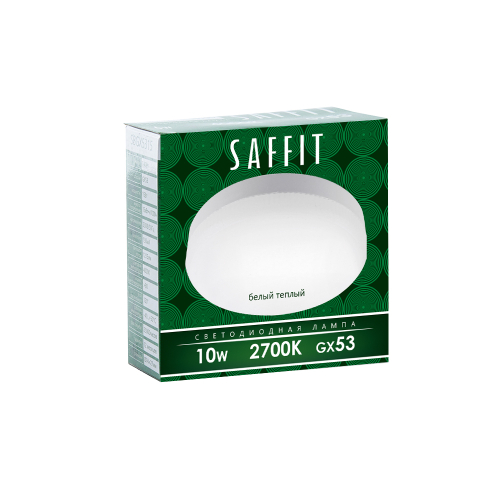 Лампа светодиодная Saffit SBGX5310 GX53 10W 2700K 55227 изображение в интернет-магазине Cramer Light фото 2