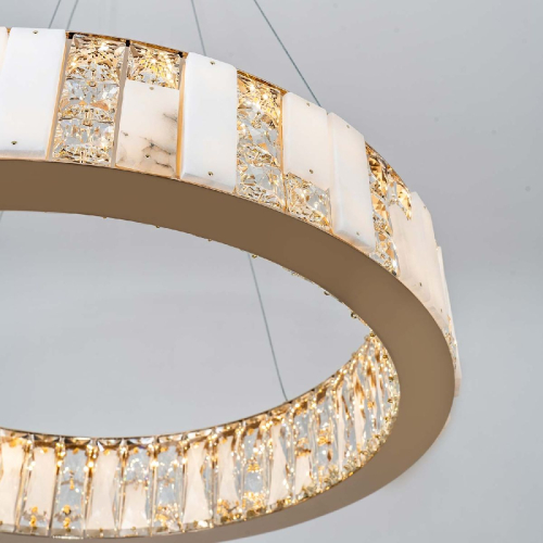 Подвесная люстра Modelux ML.6985.600P GD изображение в интернет-магазине Cramer Light фото 3