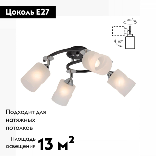 Потолочная люстра Citilux Сиерра CL119241 изображение в интернет-магазине Cramer Light фото 2