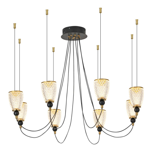 Подвесная люстра Lussole LSP-4019 изображение в интернет-магазине Cramer Light фото 2