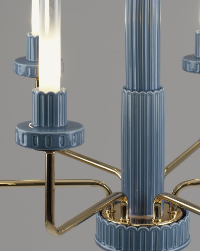 Люстра на штанге Moderli Atelieri V11692-PL изображение в интернет-магазине Cramer Light фото 4