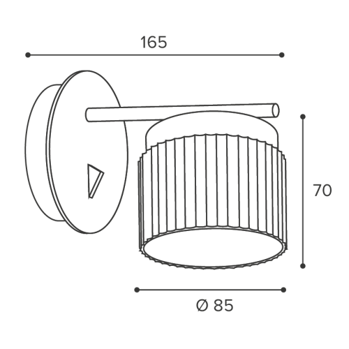 Бра WOLTA Muse WSL-GX53/W19WG дополнительное фото фото 2