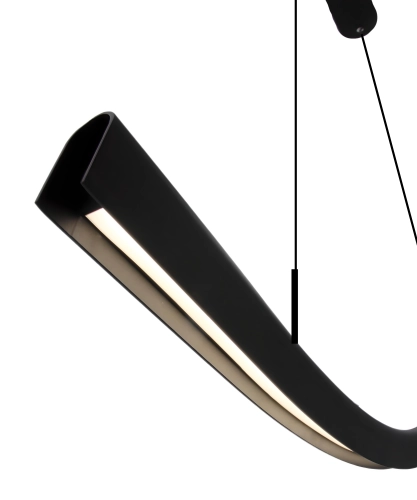 Подвесной светодиодный светильник Mizi`en MZ31505-1500A-black изображение в интернет-магазине Cramer Light фото 3