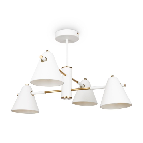 Люстра на штанге Freya Cozy FR5211PL-04W изображение в интернет-магазине Cramer Light фото 3