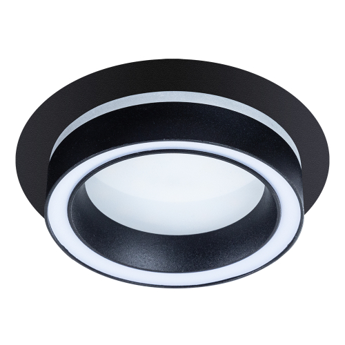 Встраиваемый светильник Arte Lamp Atik A4513PL-1BK изображение в интернет-магазине Cramer Light