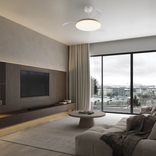 Люстра-вентилятор Mantra Slim Fan 9007 изображение в интернет-магазине Cramer Light фото 6