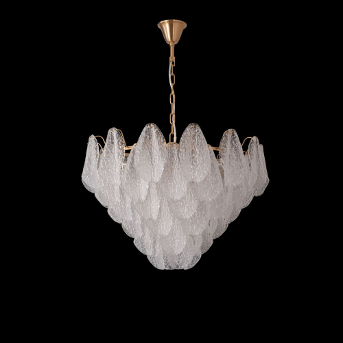 Подвесная люстра Crystal Lux EMILIA SP12 BRASS изображение в интернет-магазине Cramer Light фото 3