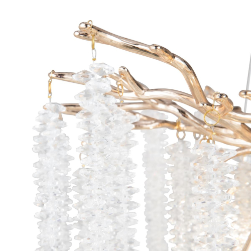 Подвесная люстра Freya Mineral FR1010PL-10G изображение в интернет-магазине Cramer Light фото 4