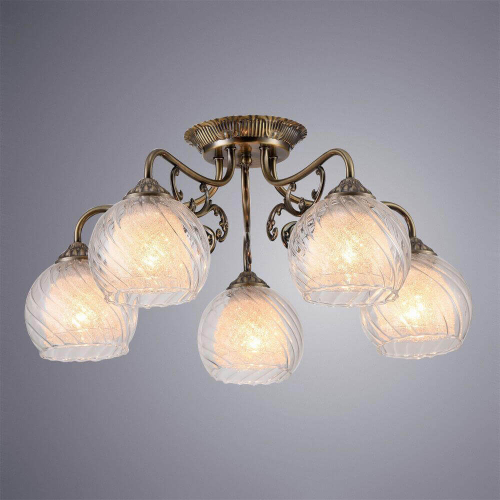 Потолочная люстра Arte Lamp A7062PL-5AB изображение в интернет-магазине Cramer Light фото 2