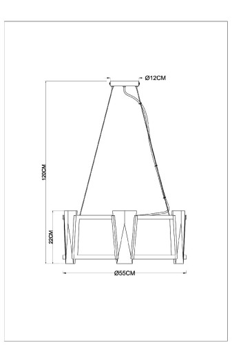 Подвесная люстра Arte Lamp Grato A4079LM-6CC изображение в интернет-магазине Cramer Light фото 3