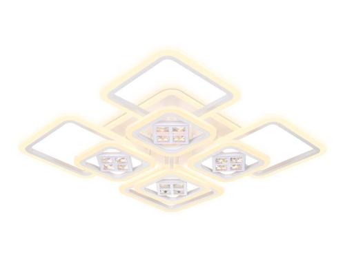 Потолочная светодиодная люстра Ambrella Light Acrylica Ice FA289 изображение в интернет-магазине Cramer Light фото 4