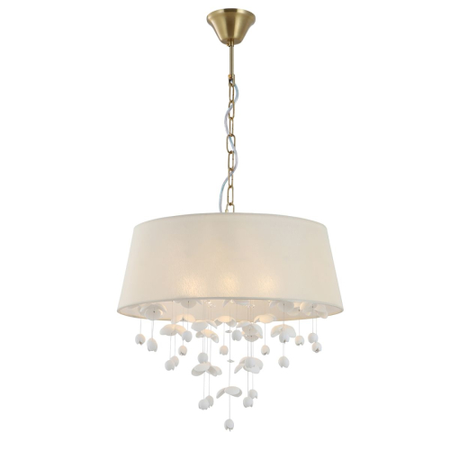 Подвесной светильник Indigo Tenerezza 13029/6P Beige V000557 изображение в интернет-магазине Cramer Light