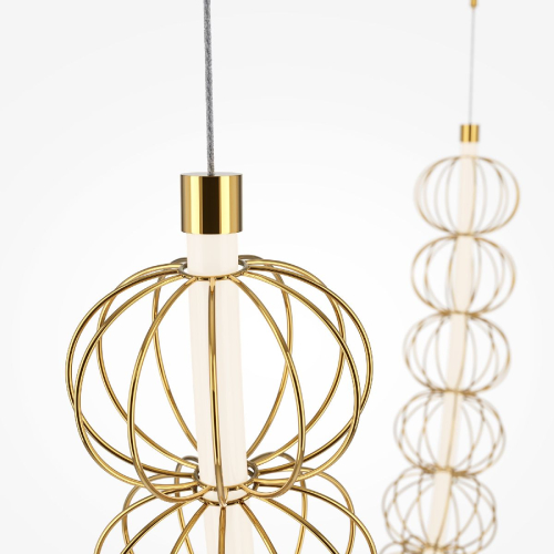 Подвесная люстра Maytoni Golden Cage MOD216PL-L55G3K изображение в интернет-магазине Cramer Light фото 5