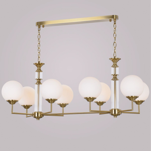 Подвесная люстра Illumico IL5196-8RLS-24 HIGHBALL изображение в интернет-магазине Cramer Light