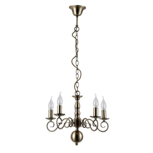 Подвесная люстра Arte Lamp A1129LM-5AB изображение в интернет-магазине Cramer Light