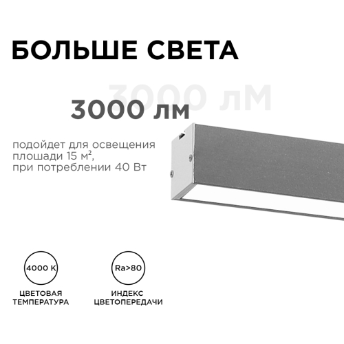 Линейный подвесной светильник Apeyron 30-11 изображение в интернет-магазине Cramer Light фото 2