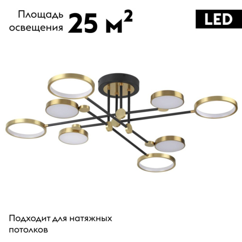 Потолочная люстра Odeon Light Denzel 4320/75CL изображение в интернет-магазине Cramer Light фото 2