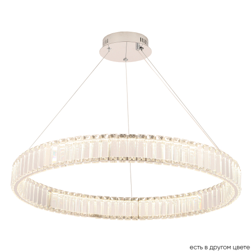 Подвесная люстра Crystal Lux MUSIKA SP70W LED CHROME изображение в интернет-магазине Cramer Light
