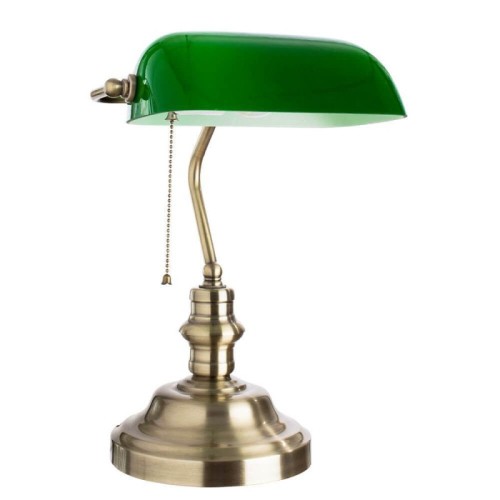 Настольная лампа Arte Lamp Banker A2492LT-1AB изображение в интернет-магазине Cramer Light