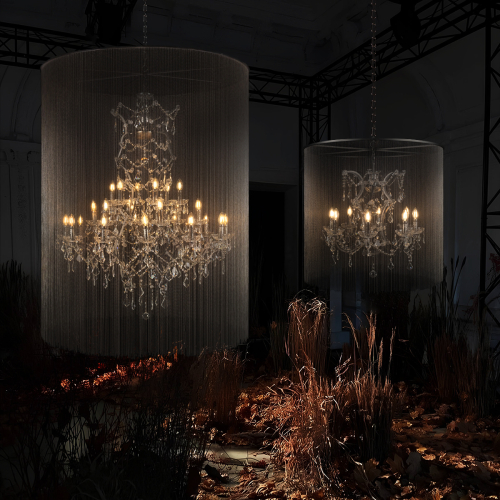 Подвесная люстра Loft IT Vaille Crystal 10450/900 изображение в интернет-магазине Cramer Light фото 10