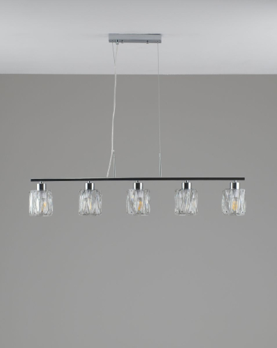 Подвесная люстра Moderli Prismique V11688-5P изображение в интернет-магазине Cramer Light фото 2