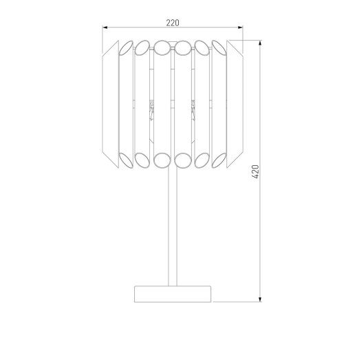 Настольная лампа Bogates Castellie 01107/3 изображение в интернет-магазине Cramer Light фото 4