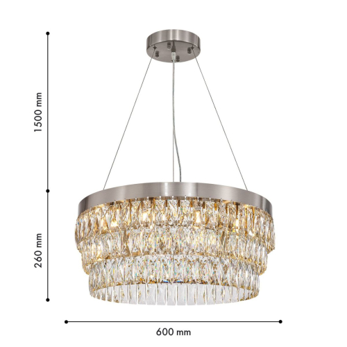 Подвесная люстра Favourite Magnitudo 4715-12P изображение в интернет-магазине Cramer Light фото 3