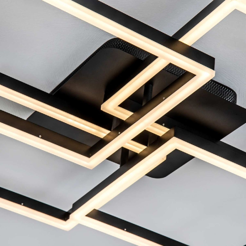 Потолочная люстра LED4U L11050-4 BK изображение в интернет-магазине Cramer Light фото 5