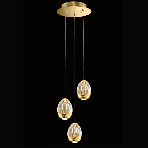 Подвесной светильник DeLight Collection Terrene MD13003023-3A gold изображение в интернет-магазине Cramer Light фото 2