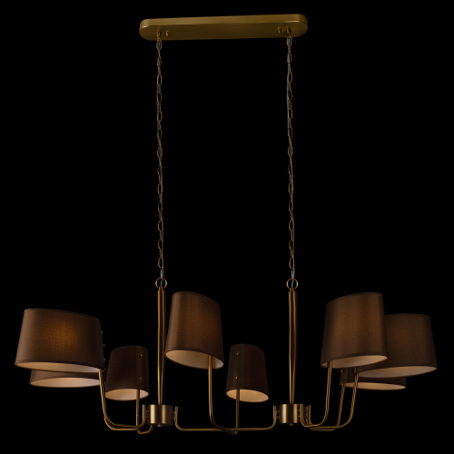 Подвесная люстра Loft IT Hilton 10527/8 Brass изображение в интернет-магазине Cramer Light фото 2
