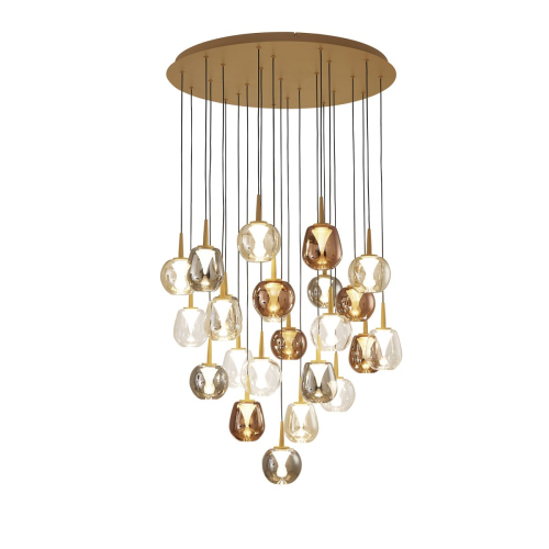Каскадная люстра Mantra Andromeda 8937+24PL изображение в интернет-магазине Cramer Light