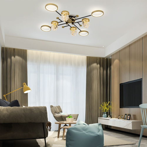 Потолочная люстра LED4U L3101-4 изображение в интернет-магазине Cramer Light фото 4