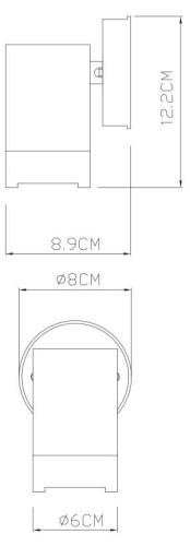 Светильник настенный ARTE Lamp A3503AL-1WH дополнительное фото фото 3