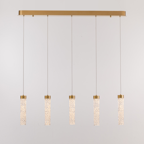 Подвесной светильник Delight Collection MD24030028-5B brass/clear изображение в интернет-магазине Cramer Light фото 2