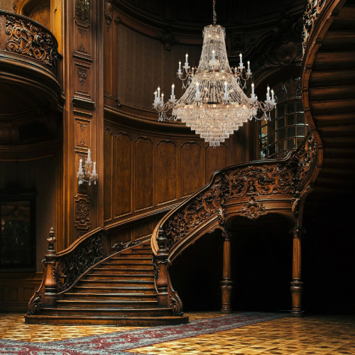 Подвесная люстра Maytoni Palace DIA890-PL-66-G изображение в интернет-магазине Cramer Light фото 8