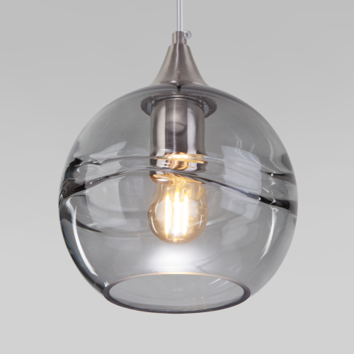 Подвесной светильник Eurosvet Lotus 50221/1 дымчатый изображение в интернет-магазине Cramer Light фото 3