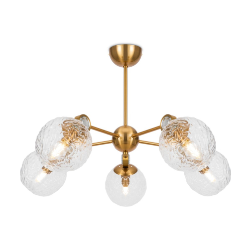 Люстра на штанге Freya Mellow FR5264PL-05BS изображение в интернет-магазине Cramer Light