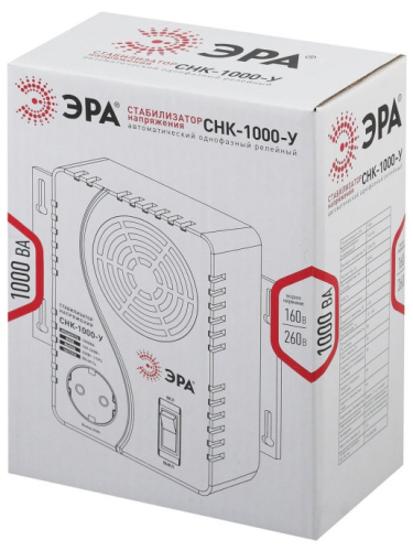 Стабилизатор Эра СНК-1000-У Б0031064 дополнительное фото фото 4