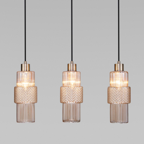 Подвесной светильник Eurosvet Soho 50209/3 бронза изображение в интернет-магазине Cramer Light фото 3