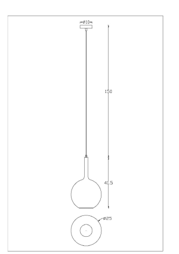 Подвесной светильник Arte Lamp Gala A2725SP-1SG изображение в интернет-магазине Cramer Light фото 3