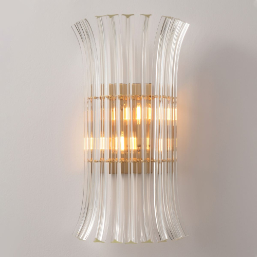 Настенный светильник Crystal Lux CASCADA AP2 BRASS изображение в интернет-магазине Cramer Light фото 5