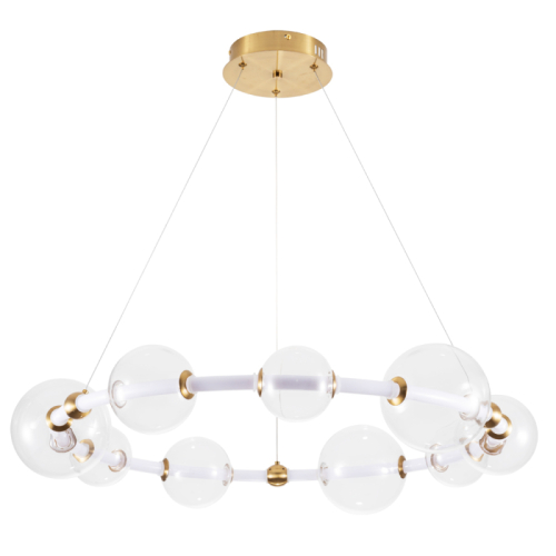 Подвесная люстра Arte Lamp Crocus A2780LM-40PB изображение в интернет-магазине Cramer Light