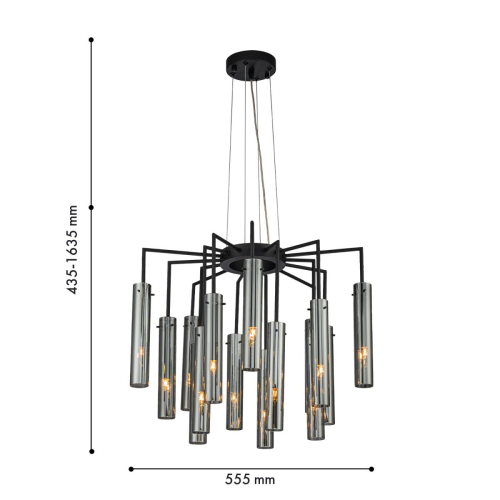 Подвесная люстра Favourite Orgel 4501-15P изображение в интернет-магазине Cramer Light фото 3