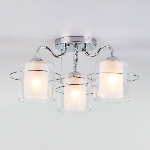 Потолочная люстра Eurosvet Darcy 30160/3 хром изображение в интернет-магазине Cramer Light фото 4
