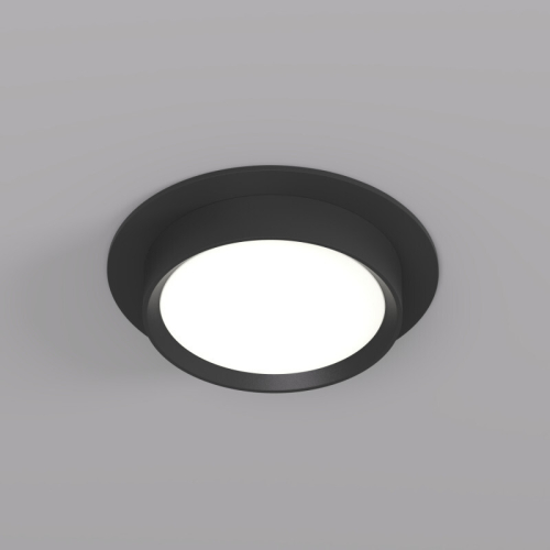 Встраиваемый светильник Denkirs Flat DK2090-BK изображение в интернет-магазине Cramer Light