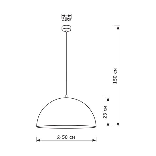 Подвесной светильник LightHall Beam 50 LH052004 изображение в интернет-магазине Cramer Light фото 5