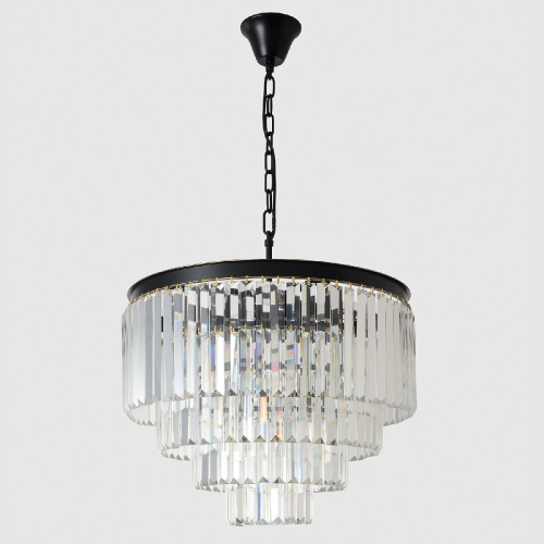 Подвесная люстра Crystal Lux MAXIME SP6 BLACK изображение в интернет-магазине Cramer Light фото 2