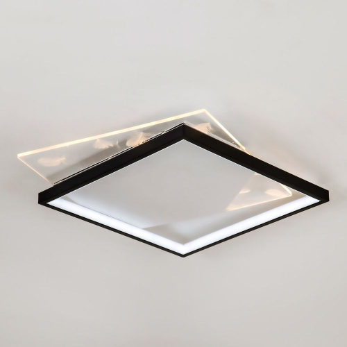 Потолочный светильник LED4U L1042-500 BK изображение в интернет-магазине Cramer Light фото 2