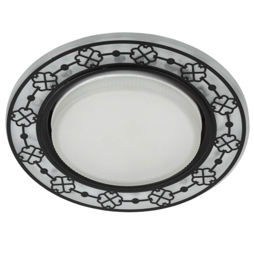 Встраиваемый светильник ЭРА DK LD28 WH/BK Б0037390 изображение в интернет-магазине Cramer Light