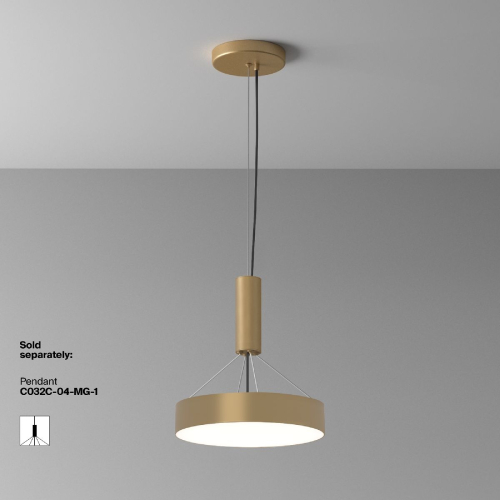 Потолочный светильник Maytoni Zon C032CL-36W4K-RD-MG изображение в интернет-магазине Cramer Light фото 6